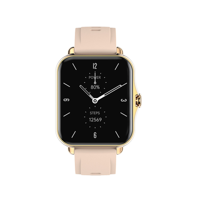 MTK2505D Square Dial Smart Watch , Sport Smartband Ip67 Waterproof 1.69 Inch Screen