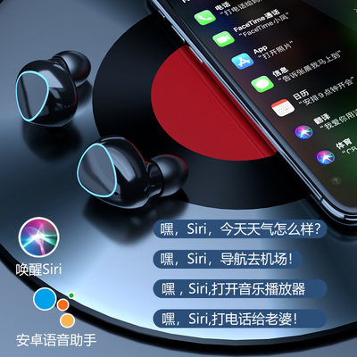 Long Standby 9D Noise Reduction Sports Bluetooth Earphones M10 TWS