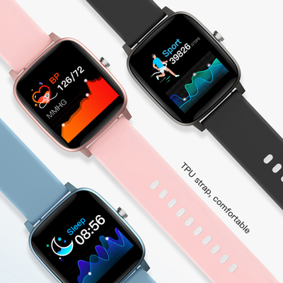 Various Colors Choices 1.4 Inch Smartwatch With Phone Notifications BT 5.0