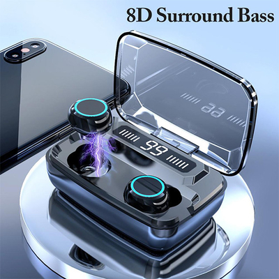 M11 TWS Active Noise Cancelling Earphones 3300mAh Charging Box